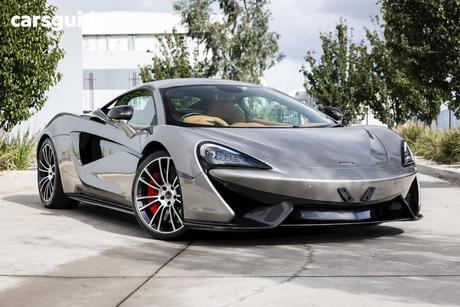 Silver 2016 McLaren 570S Coupe
