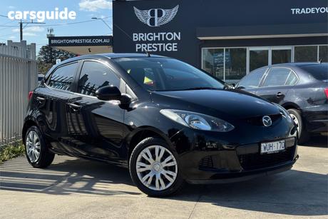 Black 2008 Mazda 2 Hatchback Neo