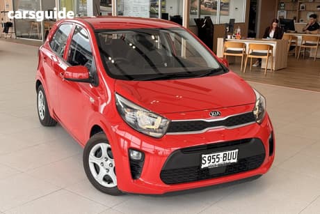 Red 2018 Kia Picanto Hatchback S (Aeb)