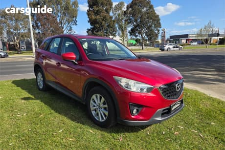 Red 2014 Mazda CX-5 Wagon Maxx Sport (4X2)