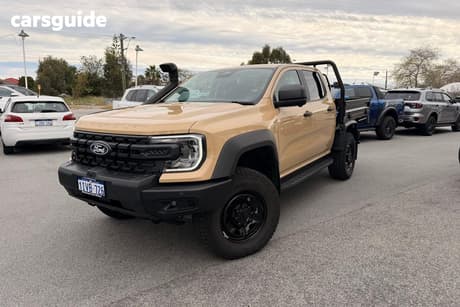 Beige 2025 Ford Ranger Dual Cab Chassis Super Duty (4X4)