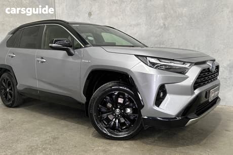 Silver 2023 Toyota RAV4 Wagon Xse (Awd) Hybrid Premium Paint