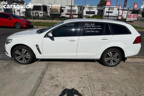 White 2017 Holden Commodore Sportswagon Evoke