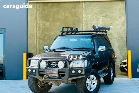 Black 2015 Nissan Patrol Wagon St (4X4)