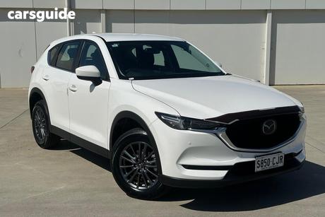 White 2021 Mazda CX-5 Wagon Touring (Awd)