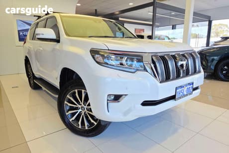 White 2023 Toyota Landcruiser Prado Wagon Kakadu