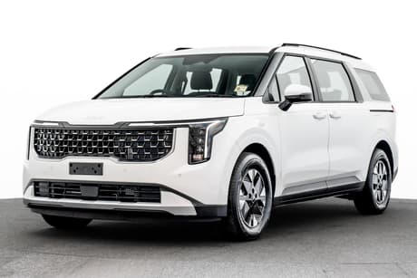 White 2026 Kia Carnival Wagon S Hev