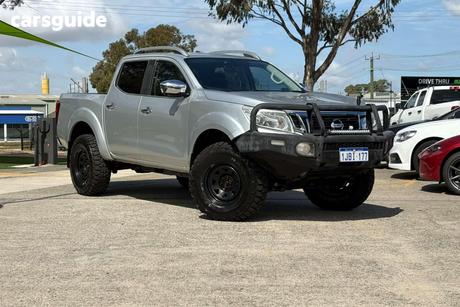 Silver 2018 Nissan Navara Dual Cab Pick-up St-X (4X4)