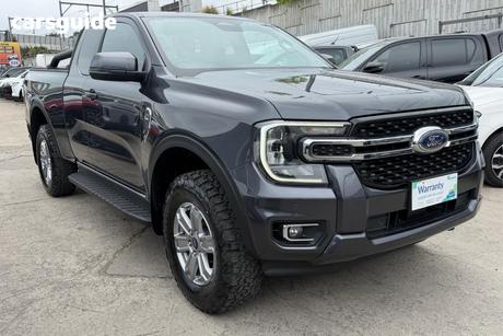 Grey 2023 Ford Ranger Super Cab Utility Xlt 2.0 (4X4)