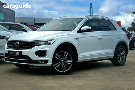 White 2021 Volkswagen T-ROC Wagon 140Tsi Sport