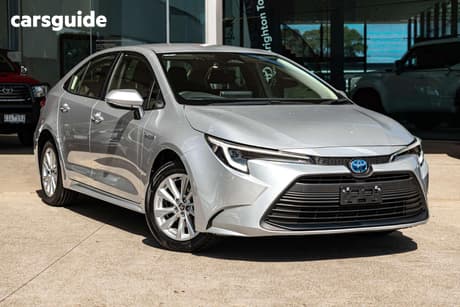Silver 2024 Toyota Corolla Hatchback Ascent Sport Hybrid