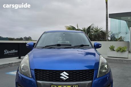 Blue 2015 Suzuki Swift Hatchback Sport