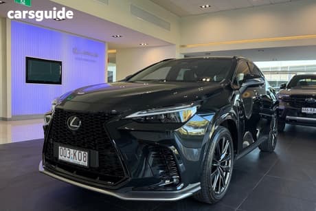 Black 2024 Lexus NX350H Wagon F Sport Hybrid 2Wd