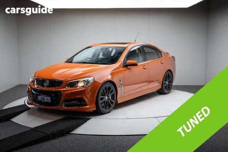 Orange 2014 Holden Commodore Sedan Ss-V Redline