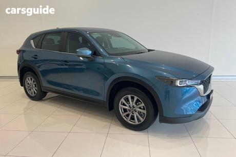 Blue 2024 Mazda CX-5 Wagon G20 Maxx (Fwd)