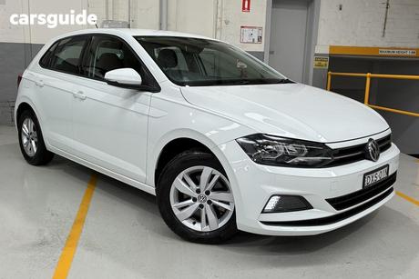 White 2018 Volkswagen Polo Hatchback 85Tsi Comfortline