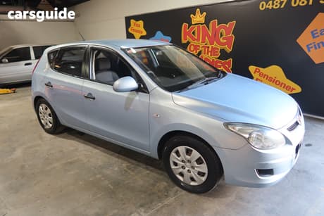 Blue 2011 Hyundai I30 Hatchback Sx