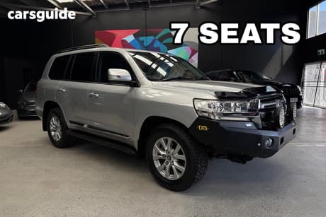 Silver 2016 Toyota Landcruiser Wagon Sahara (4X4)