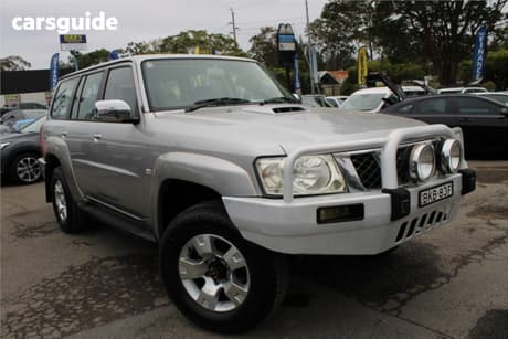 Silver 2009 Nissan Patrol Wagon St (4X4)