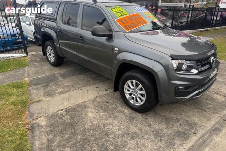 Grey 2019 Volkswagen Amarok Dual Cab Utility V6 Tdi 550 Core