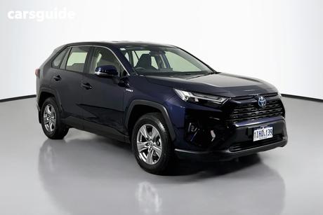 Blue 2024 Toyota RAV4 Wagon Gx (2Wd) Hybrid