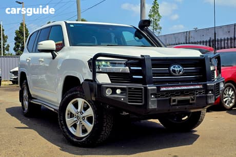 White 2022 Toyota Landcruiser Wagon Lc300 Gxl (4X4)