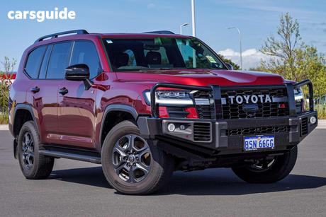 Red 2025 Toyota Landcruiser Wagon Lc300 Gr-S (4X4)