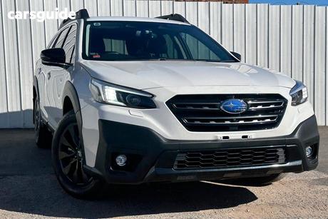 White 2023 Subaru Outback Wagon Awd Sport