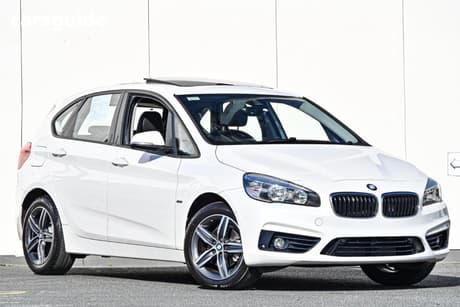 White 2017 BMW 218I Wagon Active Tourer Sport Line