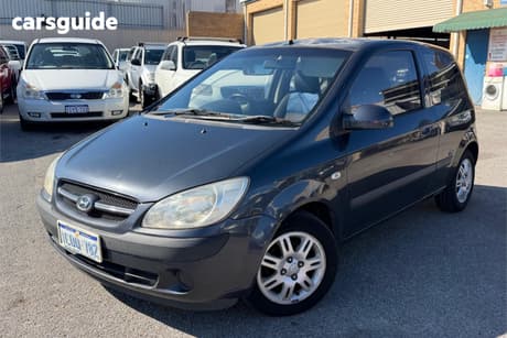Grey 2007 Hyundai Getz Hatchback 1.4