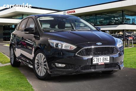 Black 2016 Ford Focus Hatchback Sport