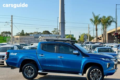 Blue 2020 Mitsubishi Triton Double Cab Pick Up Glx-R (4X4)