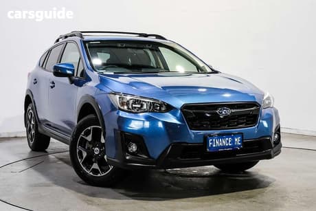 Blue 2018 Subaru XV Wagon 2.0I