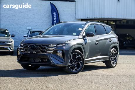 Grey 2026 Hyundai Tucson Wagon Elite Hybrid N Line (Fwd)
