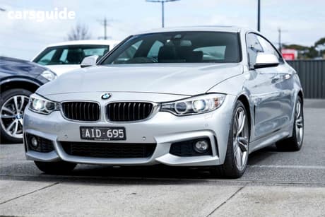 Silver 2016 BMW 430I Coupe Gran Coupe M Sport