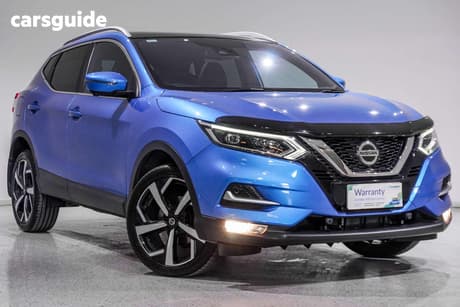Blue 2019 Nissan Qashqai Wagon Ti (5Yr)