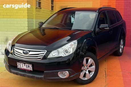 Black 2009 Subaru Outback Wagon 3.6R