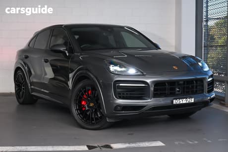 Grey 2020 Porsche Cayenne Coupe Gts
