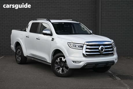 White 2024 GWM UTE Dual Cab Utility Cannon-X (4X4)