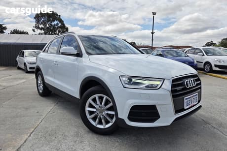 White 2017 Audi Q3 Wagon 2.0 Tdi Quattro (110Kw)