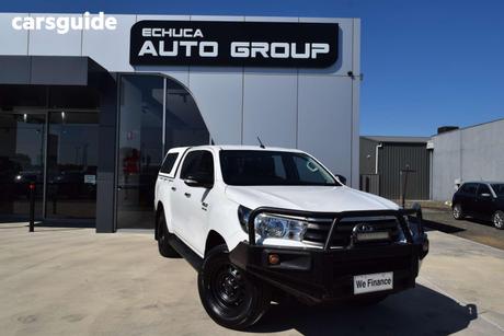 White 2016 Toyota Hilux Dual Cab Utility Sr Hi-Rider
