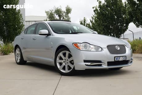 Silver 2008 Jaguar XF Sedan 3.0 V6 Luxury