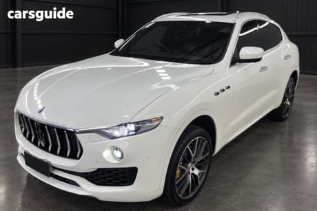 White 2017 Maserati Levante Wagon Sport