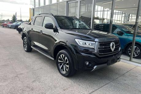 Black 2026 GWM Cannon Dual Cab Utility Ultra (4X4)