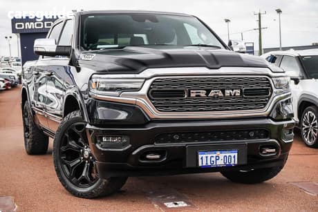 Black 2021 RAM 1500 Crew Cab Utility Limited Rambox (Hybrid)