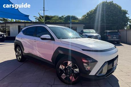 White 2024 Hyundai Kona Wagon