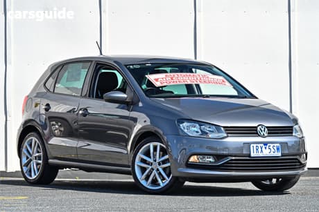 Grey 2015 Volkswagen Polo Hatchback 81 Tsi Comfortline
