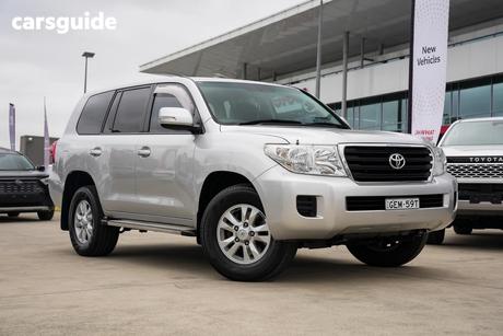 Silver 2013 Toyota Landcruiser Wagon Gxl (4X4)