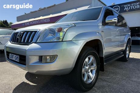 Silver 2008 Toyota Landcruiser Prado Wagon Gxl (4X4)