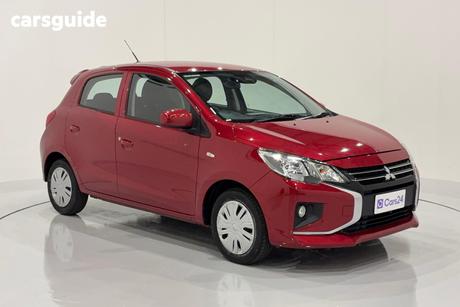 Red 2021 Mitsubishi Mirage Hatch